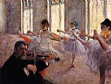 Rehearsal by Edgar Degas